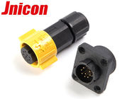 IP67 Waterproof Panel Mount Plug Socket Quick Connect Jnicon Signal Connection