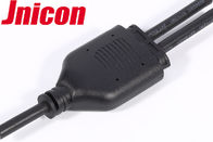 2 Pin Waterproof Cable Connector With Different Current Range Splitter Connector