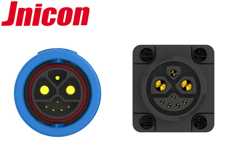 Quick Disconnect M23 Outdoor Waterproof Connectors , 30A Power Signal