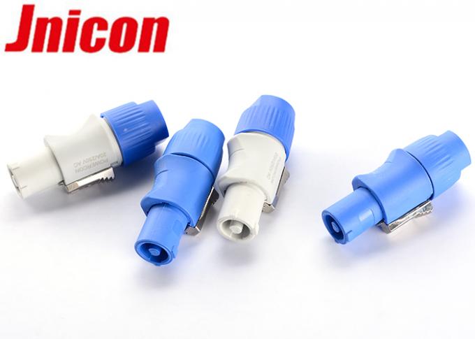 Outdoor LED Screen Waterproof Power Connector , IP65 Powercon Connector