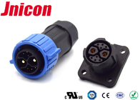 Jnicon M25 Panel Mount Power Connector 30A 500V Waterproof Push Locking