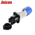 3 Pole IP65 Cable Plugs And Connectors High Stability Easy Assemble Long Service Life