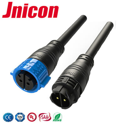 M25 IP67 Wire Connector 600V Male Female Connector 2 Pin Aging Resistant