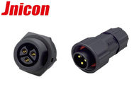 300V 40A IP67 Round Electrical Connectors M16 3 Conductor UL Approved