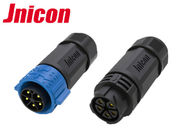 Push Locking Waterproof IP67 Circular Multipole Connectors With Cable