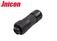 Black Ring 10A Power Connector Waterproof Easy Locking High Durability