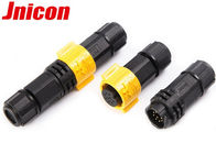 Waterproof Electric Signal Connector 9 Pin With Male Female Plug IP67