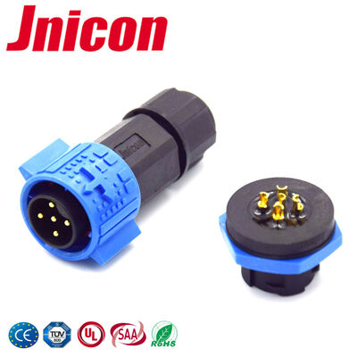 5A IP67 M19 5 Pin Waterproof Connector Wire To Board Circular IP67 Power Connectors
