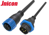 Overmolded Waterproof LED Connectors , Pre - Assembly Large IP67 Cable Connector TUV Approved