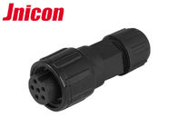 6 Pin IP68 Multi Pin Connectors Waterproof 10A Male Female Plug For Signal