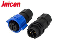 Jnicon Waterproof Male Female Connector , 3 Pin Push Lock Electrical Connectors