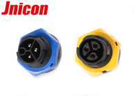 Multi Color Waterproof 3 Pin Male And Female Connectors Panel Mount 20A DC Power Socket