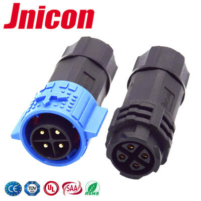 20AWG-12AWG Cable M19 20A Power Waterproof IP67 Circular Plastic Connectors