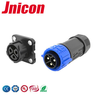 IP67 50A Watertight Electrical Connectors M25 3Pin Wire To Board Connectors