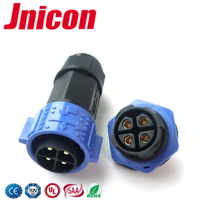 M25 500V Plastic PA66 Quick Lock Power Connector Wire To Board Connector Types