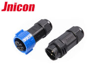 Jnicon IP67 Waterproof Connector , Dustproof IP67 2 Pin Connector Male Female