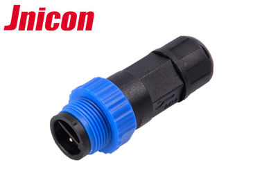 M15 IP68 Waterproof Plug Connectors , Outdoor Plug Connector High Speed Transmission