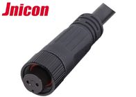 2 Pin Waterproof Male Female Connector , IP68 Circular Plastic Connectors For Lighting