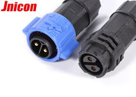 2 Pin Waterproof Plug Connectors , Waterproof Electrical Wire Plug Connectors