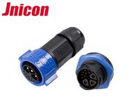 3+9 Pin IP67 Plug Socket Multi Pin Connectors Waterproof Data And Power Connection