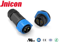 50Amp High Current Waterproof Connectors , High Current Power Connectors Jnicon 2 Pin