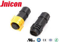 Power Signal Waterproof Circular Connectors 18 Pin For Outdoor Electronic Distribution