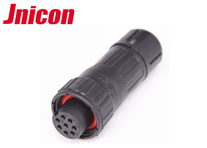 PA66 Waterproof Circular Connector 8 Pin For Power And Data Transmission