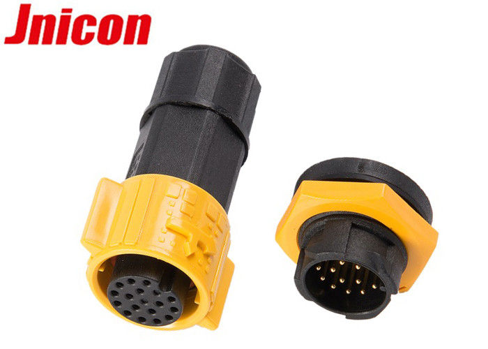 M19 Waterproof Multi Pin Connector 18 Pin And 16 Pin For Signal Data Connection