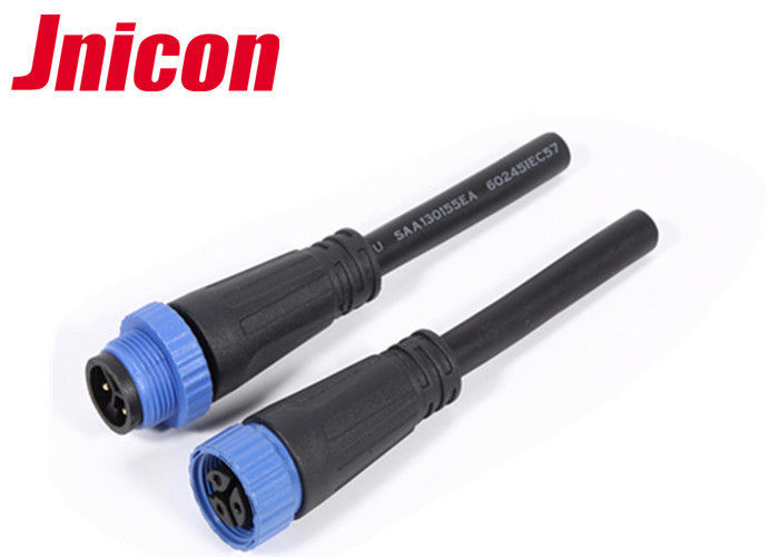 LED Lighting 10 Amp Circular Plastic Connectors Male Female With Wire IP68