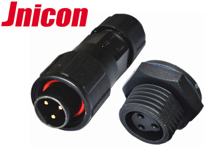 300V 10A Waterproof Small Circular Connectors M16 Sealed Against Dust And Fluid