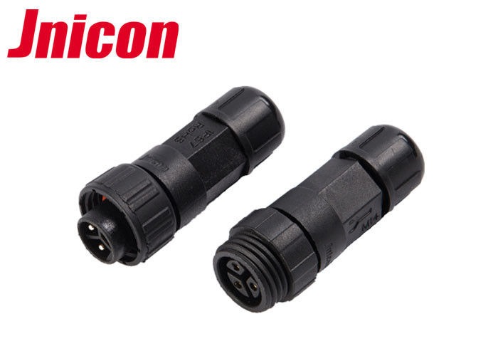 300V 40A IP67 Round Electrical Connectors M16 3 Conductor UL Approved