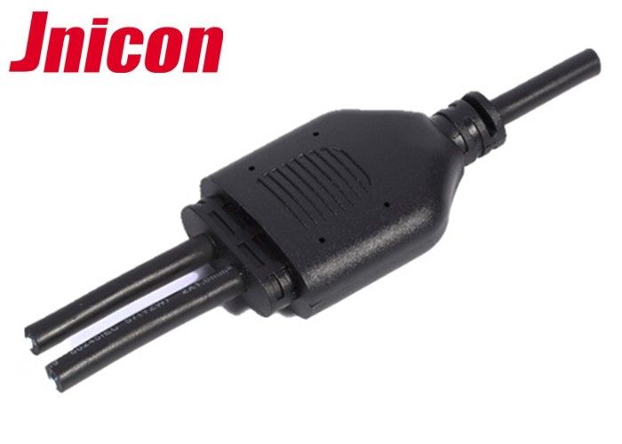 2 Pin Waterproof Cable Connector With Different Current Range Splitter Connector