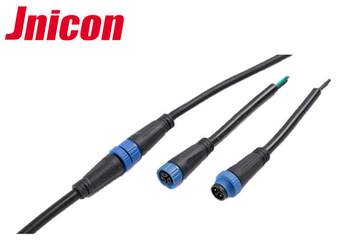 Jnicon 2 Pin Outdoor Cable Connector 300V 10A Underground IP68 Easy Assemble