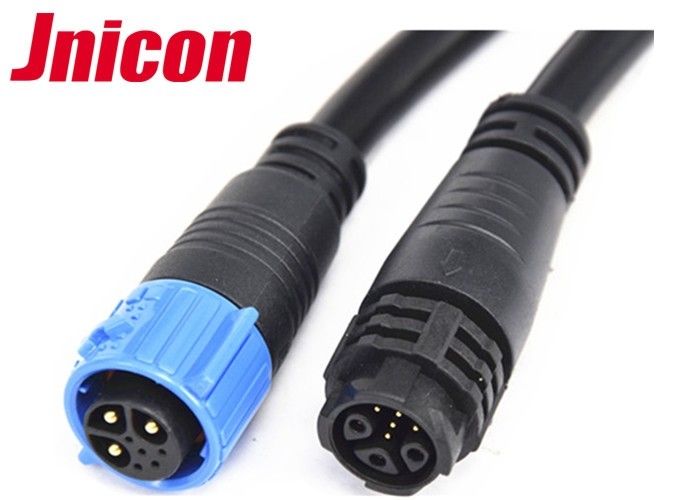 3+5 Data Power Aviation Electrical Connectors Waterproof Molded With Cable