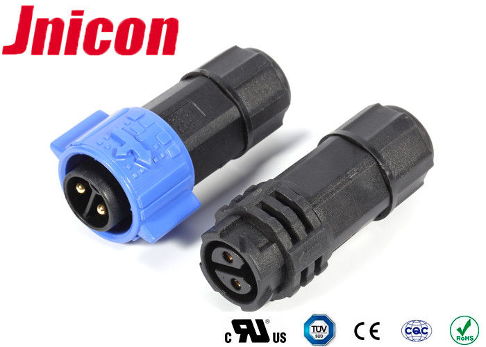 2 Pin 20A IP67 20AWG Wire To Wire Waterproof Connector