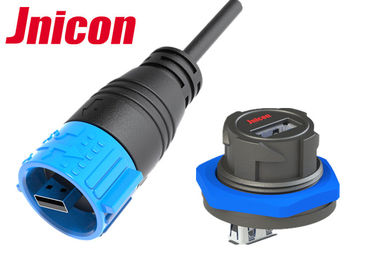 A Type IP Rated USB Connectors Male To Female High Durability UV Resistance